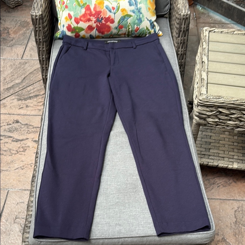 Liverpool Blue Dress Pants Classic Tailored Fit